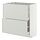 METOD/MAXIMERA base cabinet with 2 drawers