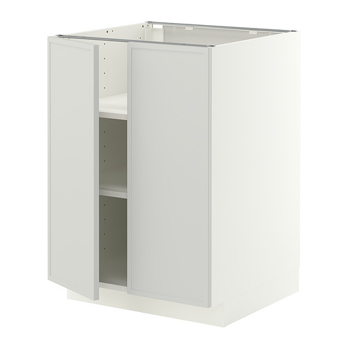 METOD kabinet dasar dg rak/2 pintu