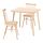 HÖGVED/LISABO table and 2 chairs