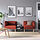 LILLEHEM - Sofa modular 2 dudkn+meja samping, Gunnared/cokelat-merah kayu | IKEA Indonesia - PE944925_S1