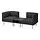 LILLEHEM - Sofa modular 2 dudkn+meja samping, Gunnared abu-abu tua/kayu | IKEA Indonesia - PE944922_S1