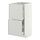 METOD/MAXIMERA kabinet dasar dengan 2 laci