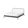 KOPARDAL - Bed frame, grey/Lönset, 180x200 cm