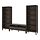 IDANÄS - TV storage combination, dark brown/stained, 325x40x211 cm | IKEA Indonesia - PE835550_S1