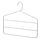 GÅRDSMÄSTARE - trouser/skirt hanger, white | IKEA Indonesia - PE876702_S1