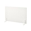 SKÅDIS - Freestanding peg board, white, 56x37 cm