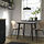 ÄLVSTA/LISABO - meja dan 2 kursi, hitam/rotan hitam, 88x78 cm | IKEA Indonesia - PE945004_S1