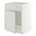 METOD base cabinet f sink w door/front
