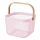 RISATORP - basket, light pink, 25x26x18 cm | IKEA Indonesia - PE736584_S1