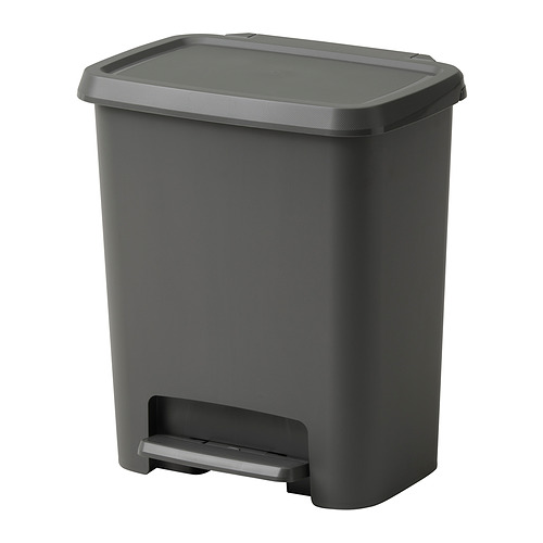 KNÖCKLA tempat sampah berpedal