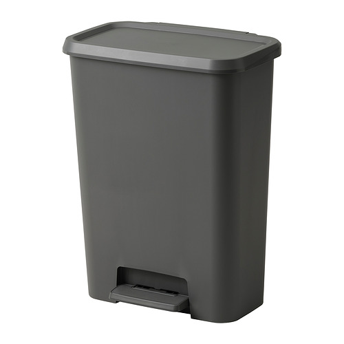 KNÖCKLA tempat sampah berpedal