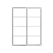 PAX - pair of sliding door frames w rail, aluminium, 150x201 cm | IKEA Indonesia - PE835737_S2