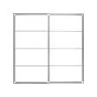 PAX - pair of sliding door frames w rail, aluminium, 200x201 cm | IKEA Indonesia - PE835743_S2