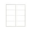 PAX - pair of sliding door frames w rail, white, 200x236 cm | IKEA Indonesia - PE835742_S2