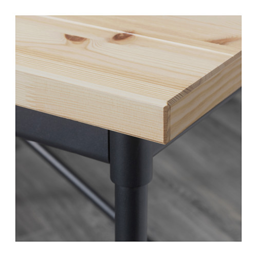 Kullaberg Desk Pine Black Ikea Indonesia