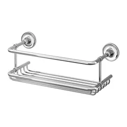 BROFJÄRDEN - Rak shower, efek krom, 33x12 cm