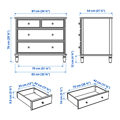 TYSSEDAL Measurement Illustration