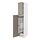 METOD - kbinet tinggi dg interior kbersihan, putih/Upplöv matt krem gelap, 40x60x220 cm | IKEA Indonesia - PE877506_S1