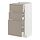 METOD/MAXIMERA - base cabinet with 3 drawers, white/Upplöv matt dark beige, 40x37x80 cm | IKEA Indonesia - PE877584_S1