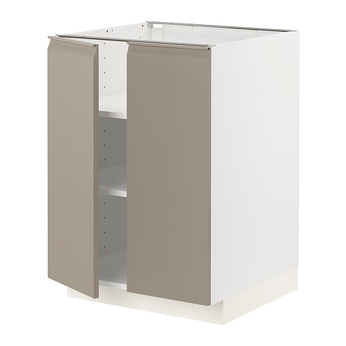 METOD kabinet dasar dg rak/2 pintu