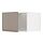 METOD - top cabinet for fridge/freezer, white/Upplöv matt dark beige, 60x60x40 cm | IKEA Indonesia - PE877622_S1