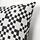 GINSTSÄCKMAL - cushion cover, black/white, 50x50 cm | IKEA Indonesia - PE945488_S1