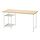 MITTCIRKEL/SPÄND - desk, lively pine effect/white, 140x60 cm | IKEA Indonesia - PE945564_S1