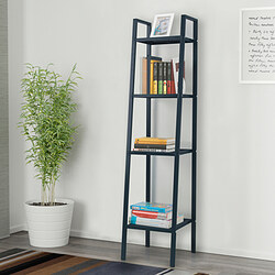 FJÄLLBO shelving unit, black, 51x136 cm | IKEA Indonesia