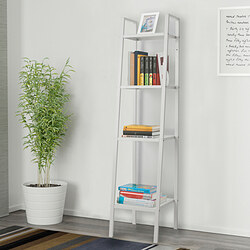 LERBERG - Shelf unit, white, 35x148 cm