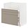 METOD/MAXIMERA - base cab f TALLSJÖN sink, white/Upplöv matt dark beige, 80x60 cm | IKEA Indonesia - PE877662_S1