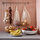 RUNDLIG - serving bowl, bamboo/white, 30 cm | IKEA Indonesia - PE945582_S1