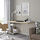 MITTCIRKEL/SPÄND - desk, lively pine effect/white, 140x60 cm | IKEA Indonesia - PE945578_S1