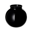 KONSTFULL - Vas, hitam, 10 cm