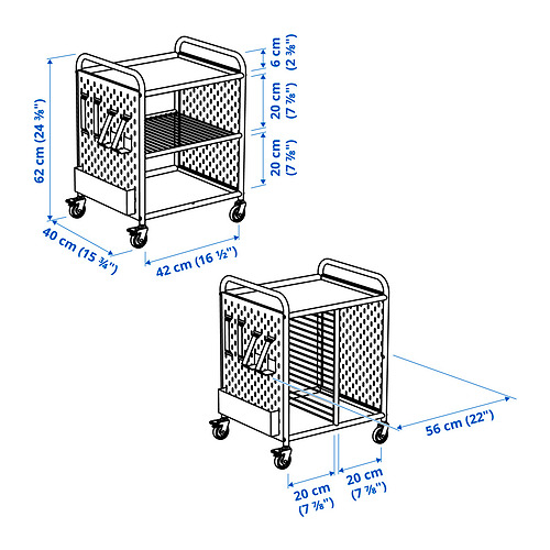 BRÄNNBOLL Measurement Illustration
