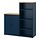SKRUVBY - kombinasi penyimpanan, hitam-biru, 130x140 cm | IKEA Indonesia - PE877912_S1
