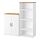 SKRUVBY - storage combination, white, 130x140 cm | IKEA Indonesia - PE877913_S1