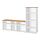 SKRUVBY - TV storage combination, white, 216x38x140 cm | IKEA Indonesia - PE877920_S1