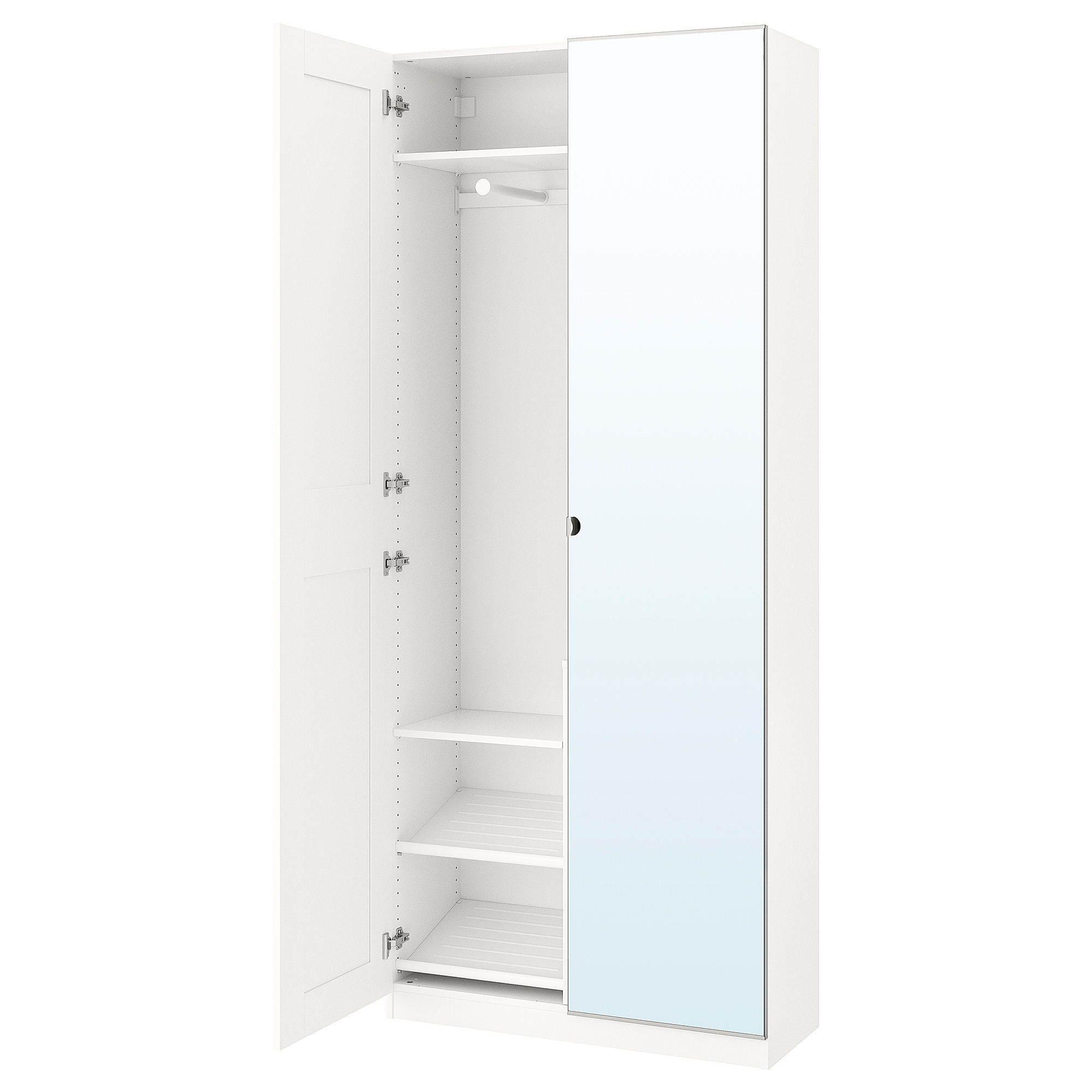 PAX wardrobe, white/Grimo Vikedal | IKEA Indonesia