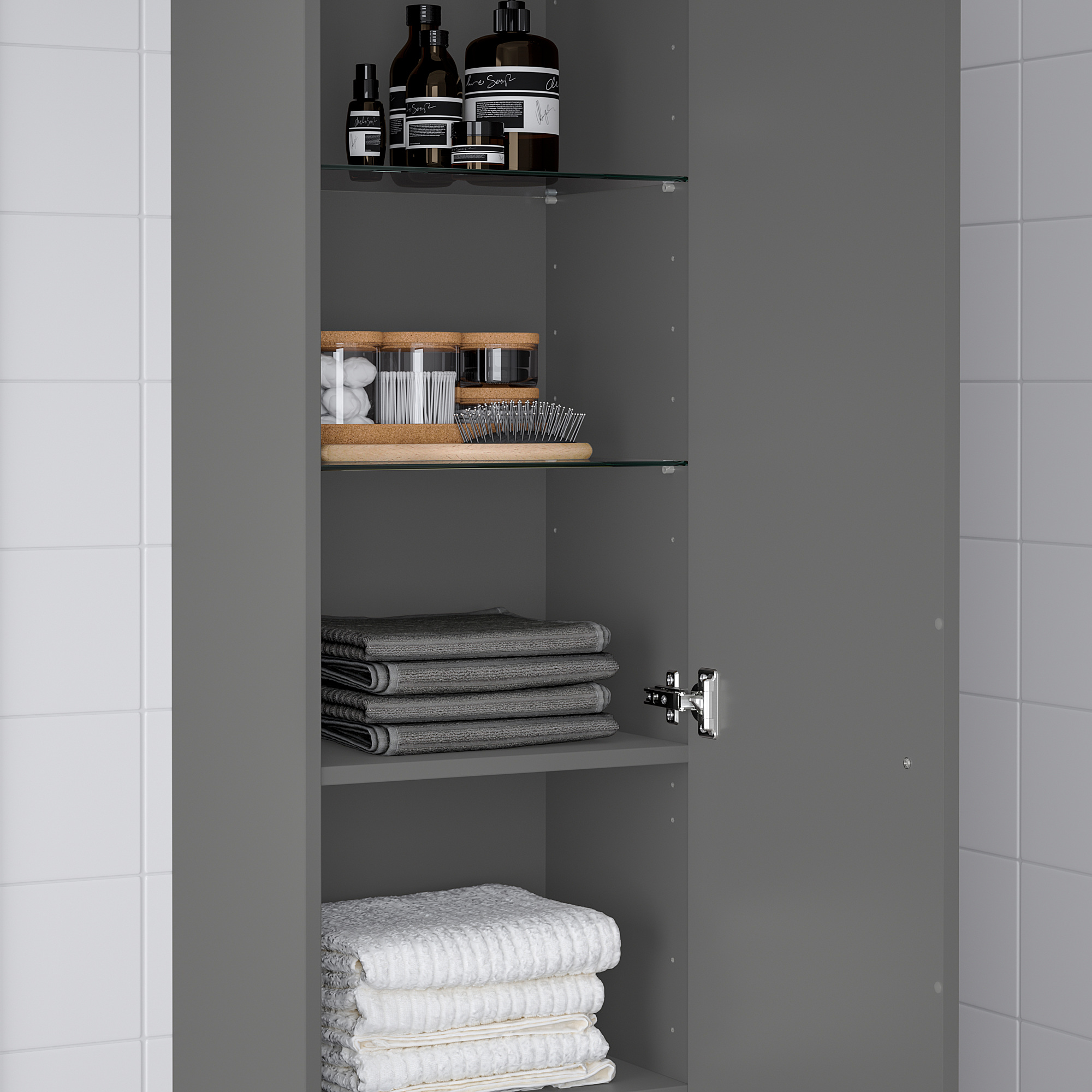 high Gillburen dark grey, 40x32x192 cm IKEA Indonesia