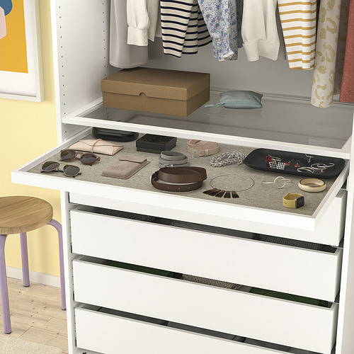 KOMPLEMENT pull-out tray with drawer mat