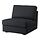 KIVIK - cover for 1-seat sofa-bed, Tresund anthracite | IKEA Indonesia - PE877960_S1