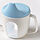 BÖRJA - training beaker, white/blue | IKEA Indonesia - PE982195_S1