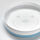 BÖRJA - plate/bowl, white/blue | IKEA Indonesia - PE982199_S1