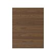 STENSTA - Cover panel, dark brown ash veneer, 62x80 cm