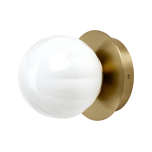 AKTERSPRING wall lamp, wired-in installation