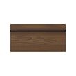 STENSTA - Bagian depan laci, cokelat tua veneer kayu ash, 40x20 cm