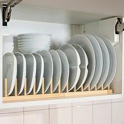 OSTBIT - Plate holder, bamboo