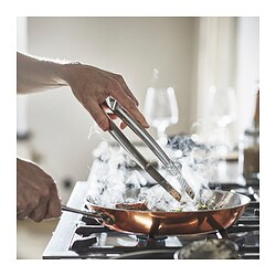 FINMAT - Cooking tweezers, stainless steel, 32 cm