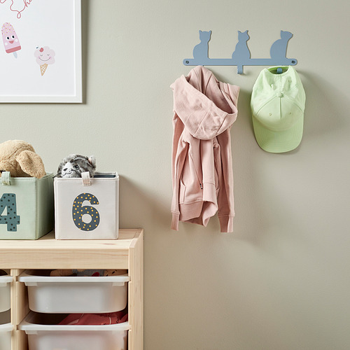 BARNDRÖM rak kenop dengan kenop, kucing, 34 cm IKEA Indonesia