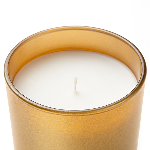 GOKVÄLLÅ scented candle in glass